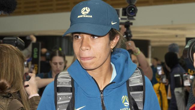 Mary Fowler touched down in Sydney on Tuesday night. Picture: NCA NewsWire / Monique Harmer