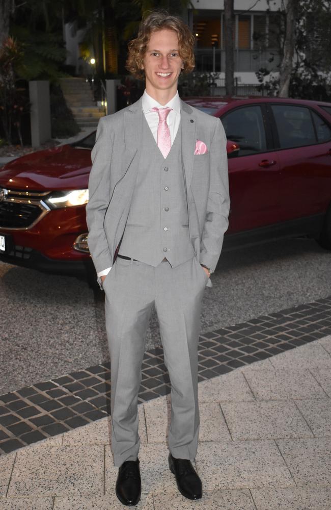 Jack enjoyed his night at the 2022 Noosa District State High School Formal. Picture: Eddie Franklin