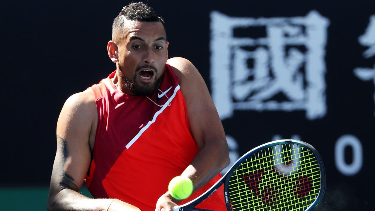 Nick Kyrgios won’t have the same crowd support tonight. Picture: Mark Stewart