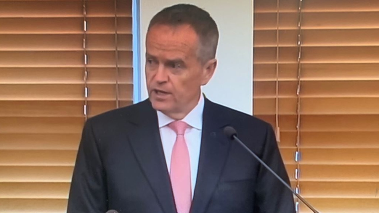 Bill Shorten said he offered his ‘regrets’ about the result of the federal election.