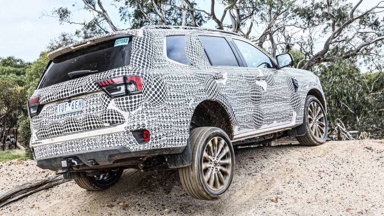 2022 Ford Everest Prototype Review Herald Sun