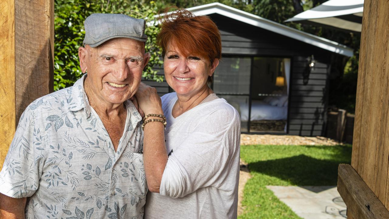 Caroline Cook has named her Airbnb "Kenti's Escape" on the edge of Ravensbourne National Park after her father Carolus Kenter, Wednesday, March 2, 2022. Picture: Kevin Farmer