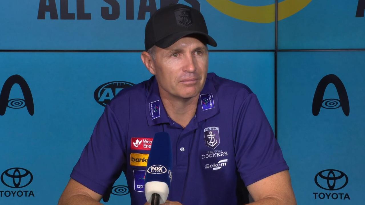 Fremantle coach says his side played ‘pretty vanilla’ against the All-Stars... and it was all part of the plan