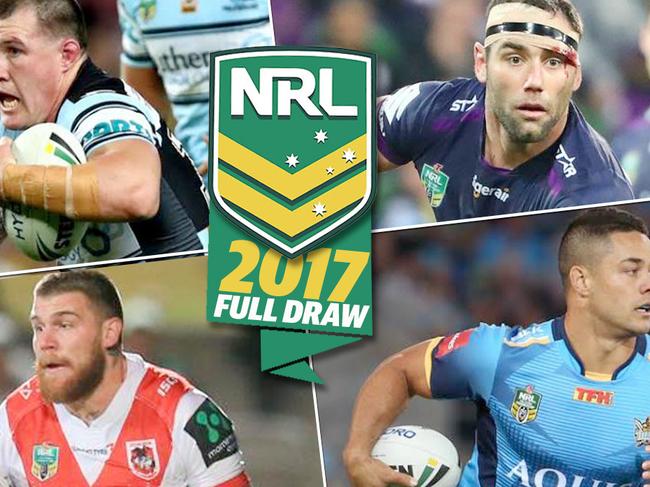 NRL releases 2017 draw