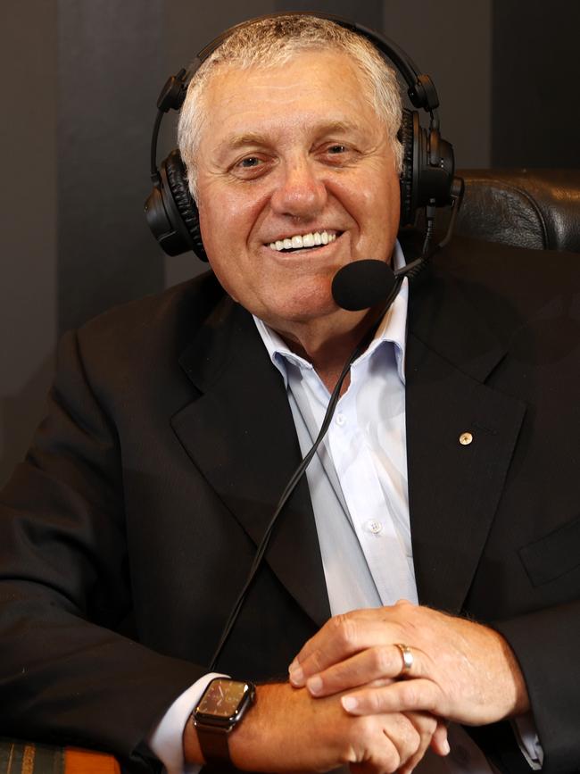 Fellow 2GB host Ray Hadley’s rating increased by 0.3% Picture: Jonathan Ng