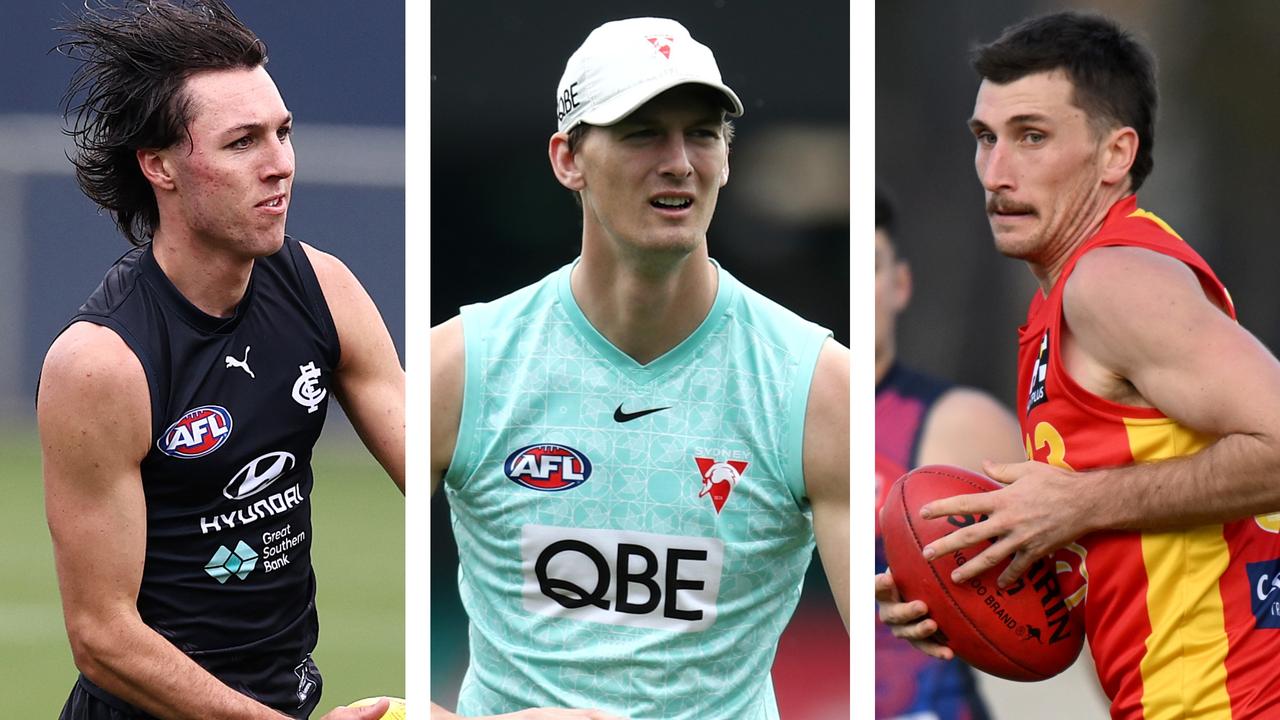 The bolters in the mix to feature in Round 1.