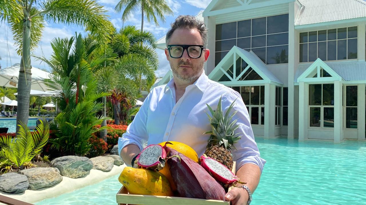 Taste Port Douglas culinary director Spencer Patrick at the Sheraton Grand Mirage Resort in Port Douglas.