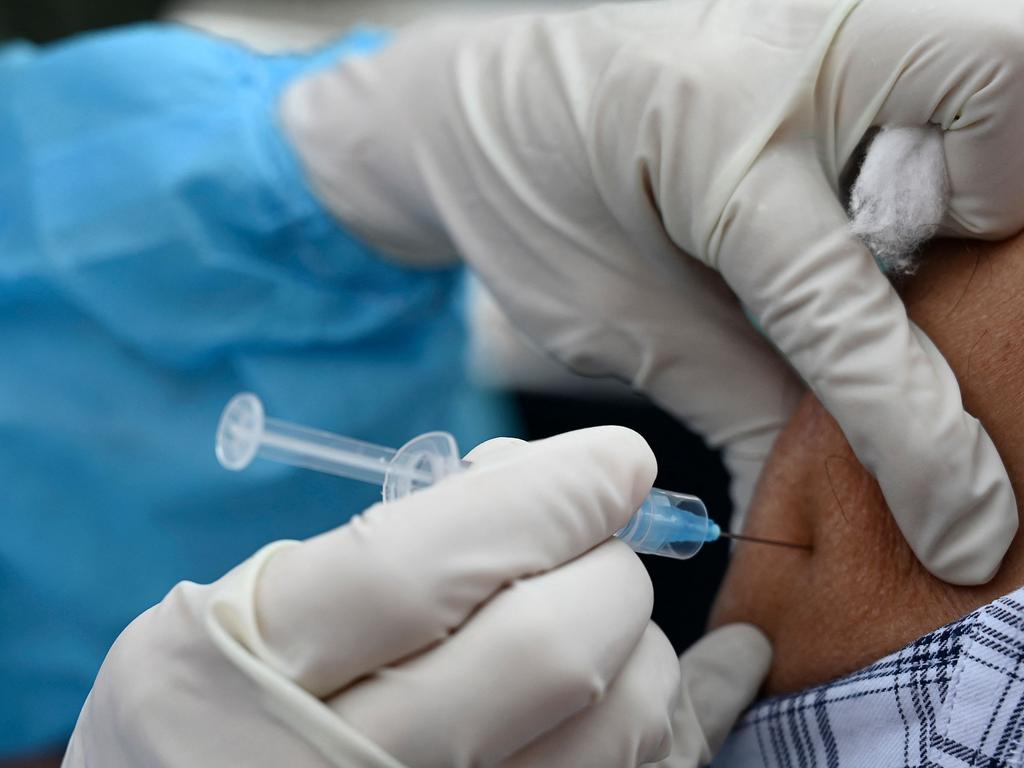 The TGA says the benefits of the AstraZeneca vaccine continue to outweigh the risks. Picture: AFP