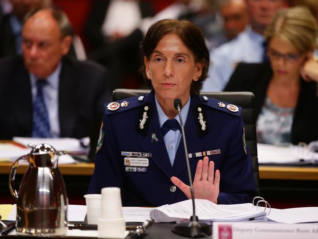 NSW Police Deputy Commissioner Catherine Burn hopes to become the state’s next police commissioner. Picture Cameron Richardson