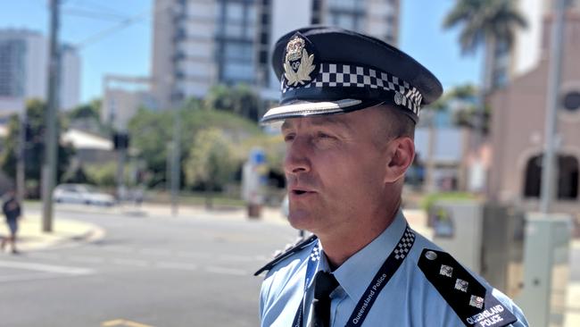 Gold Coast Police Central Patrol Group Inspector Chris Ahearn. Picture: Luke Mortimer