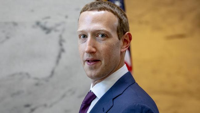 Facebook founder and CEO Mark Zuckerberg. Picture: Getty Images