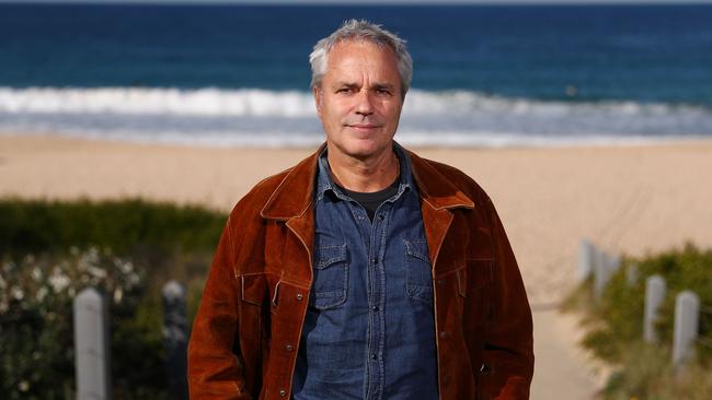 Australian jazz pianist and composer Chris Cody at Marobra beach in Sydney. John Feder/The Australian.