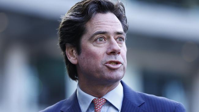 Gillon McLachlan has outlined how a new stadium is absolutely crucial to get a team in Tassie.