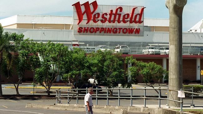 A Sunday afternoon in December 1999 — a deserted Westfield Toombul shopping centre where no trading is allowed.