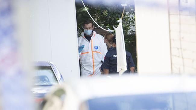 The two men were known to each other. Picture: Jeremy Piper/ NewsWire