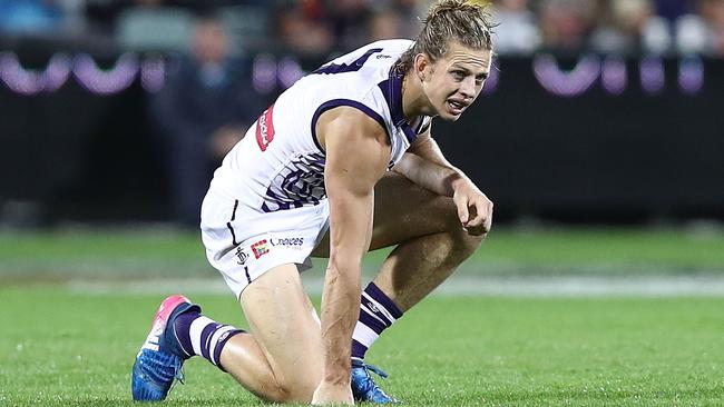 Freo’s Nat Fyfe is set to rise.