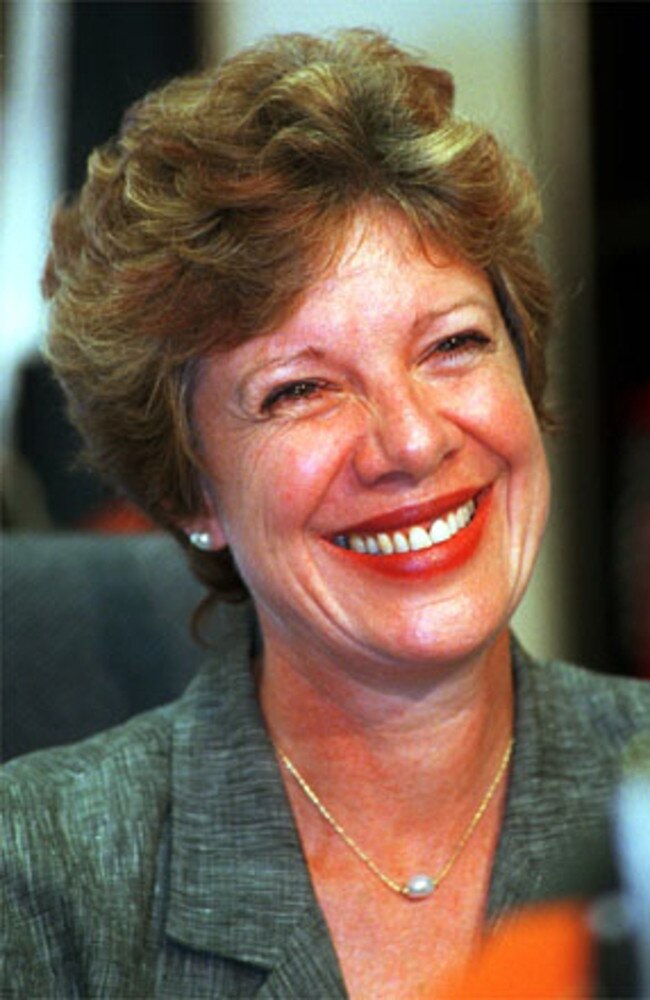 Former Chief Minister Clare Martin just before her 2001 election as chief minister. (Pic: Michael Marschall)