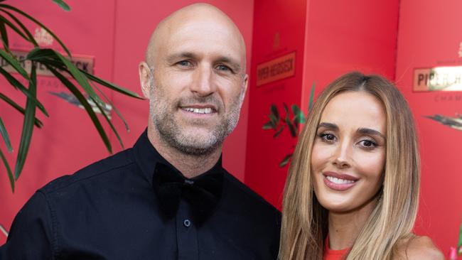 Chris and Rebecca Judd. Picture: Tennis Australia/Fiona Hamilton