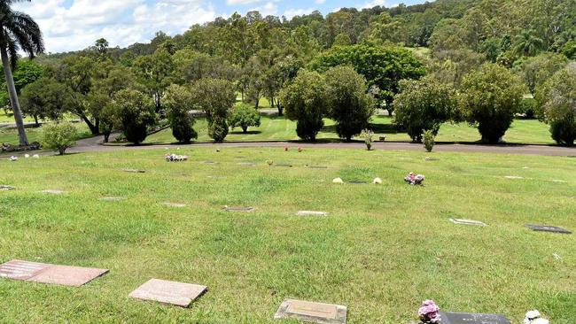 Suzanna Tignell and her family would like to see more maintenance on Nambour Garden Cemetary.