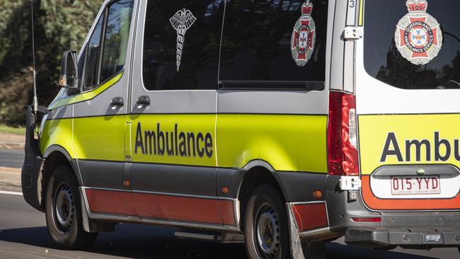 Generic ambulance, QAS, Queensland Ambulance Service, emergency services, Thursday, August 29, 2024. Picture: Kevin Farmer