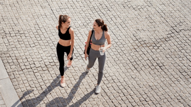 Find yourself a workout buddy to lock in some sessions with throughout the week. Image: Pexels