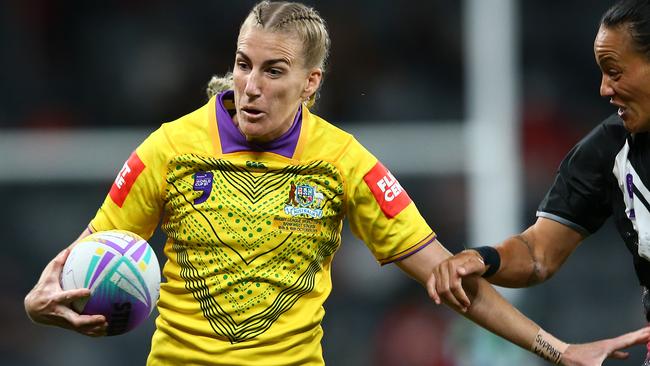 Jillaroos superstar Ali Brigginshaw lent her recommendation to Greenberg. Picture: Getty Images