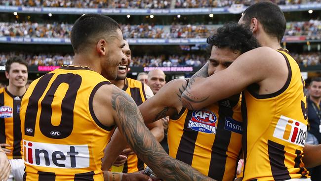 Cyril earned the 2015 Norm Smith medal. Picture: Wayne Ludbey