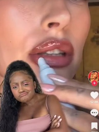 ‘A lot of things that not just WOC, but POC, get judged and discriminated for years later becomes a trend when a white person does it.’ Picture: TikTok