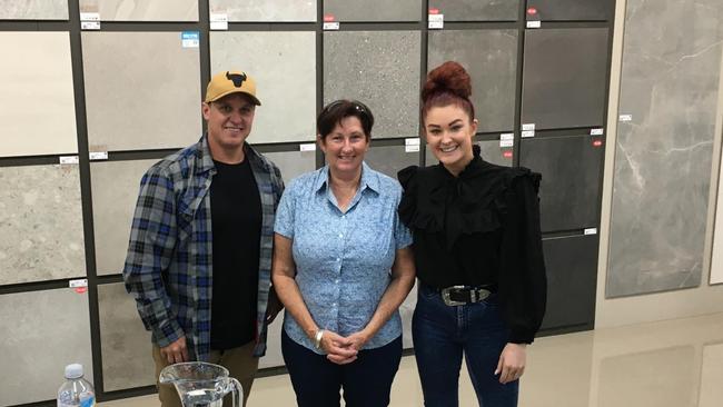 Jane MacDonald was ecstatic to meet and take reno advice from The Block stars Jimmy and Tam.