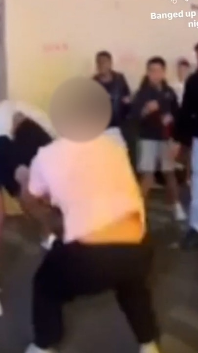 Teenager tasered by police in wild CBD brawl