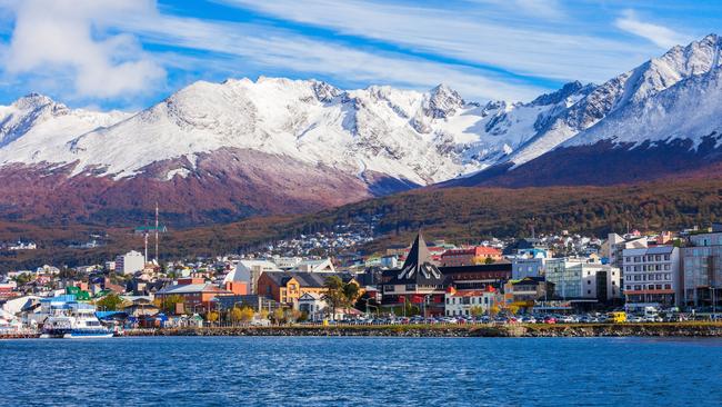 Ushuaia is the gateway to Antarctica for cruisers.