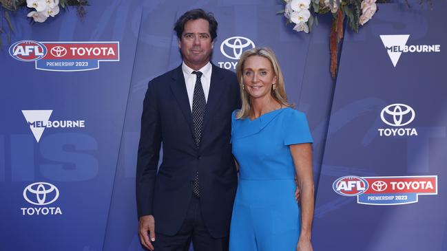 Gillon and Laura McLachlan. Picture: Getty Images