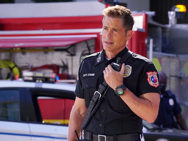 Rob Lowe in 9-1-1. Picture: Kevin Estrada/Fox