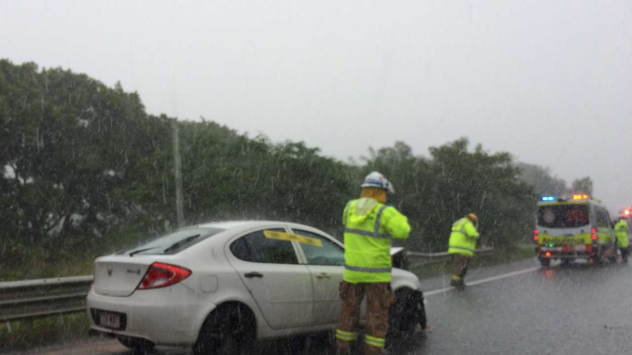 Crash on the Warrego Highway