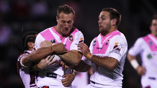 Former St George juniors Mark Gasnier and Jason Nightingale played in the Dragons’ grand-final winning team in 2010.