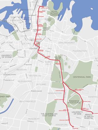 Light rail construction will destroy Surry Hills trees and parks, says ...