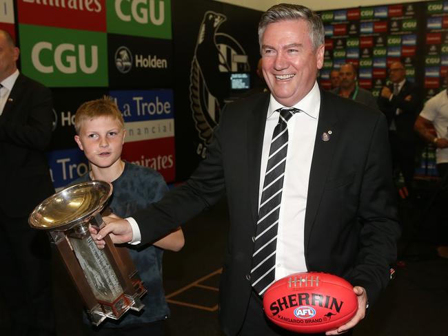 Eddie McGuire says small changes have made the biggest differences at Collingwood