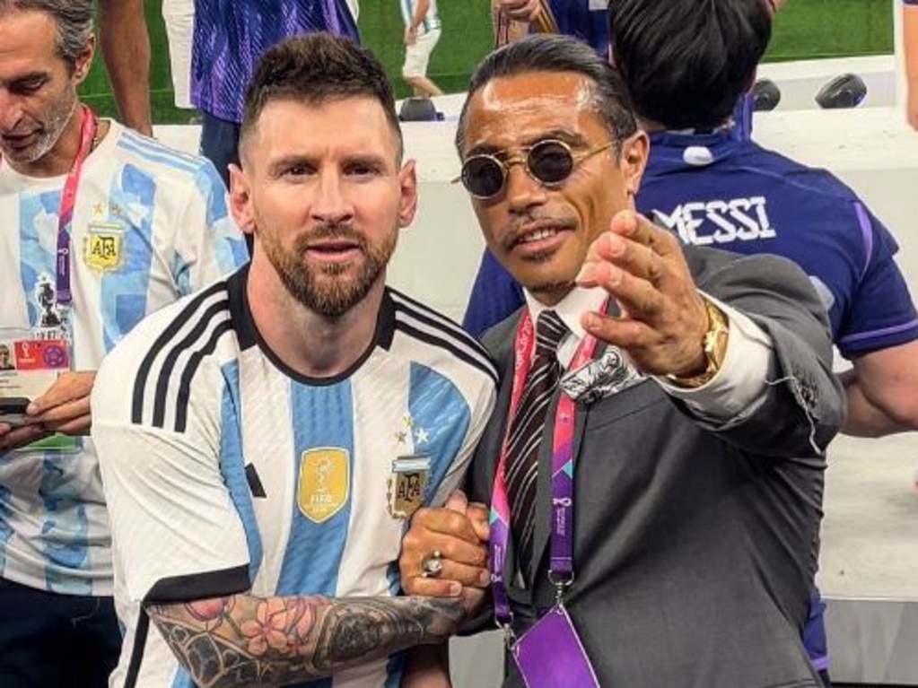 Salt Bae eventually got his picture with Messi. Pic: Instagram