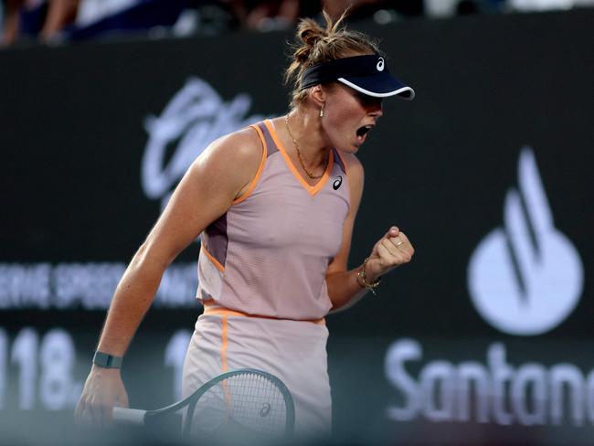 Australia's top-ranked player in the women’s singles rankings, Olivia Gadecki. Picture: Ulises Ruiz/AFP