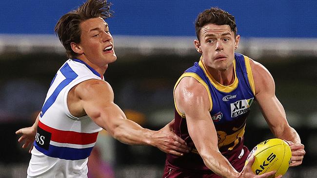 Lachie Neale has been brilliant since arriving at Brisbane. Picture: Michael Klein