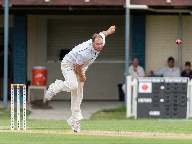 Broadbeach Robina's Reece McDonald in action against Mudgeeraba Nerang on Saturday. Picture: KPM Sports Images