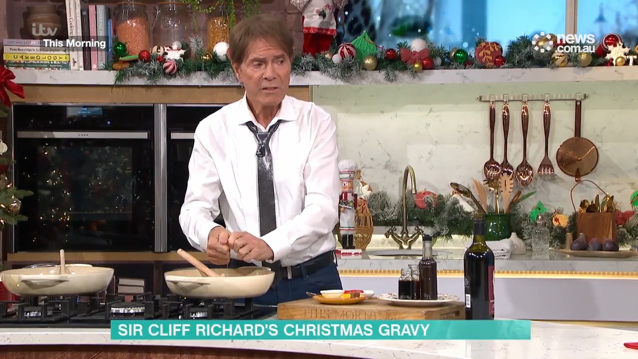 Music legend Cliff Richard labelled 'vile' over his Christmas gravy recipe