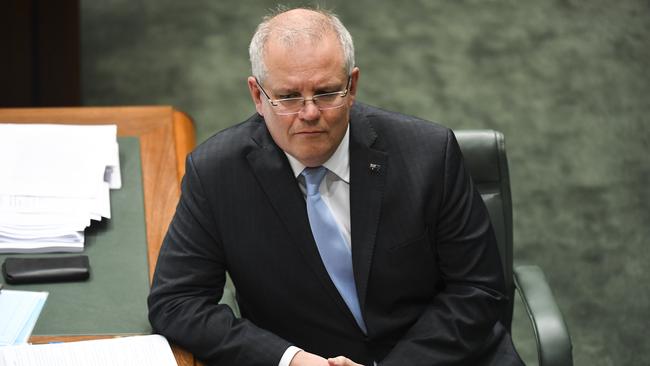 Scott Morrison: ‘You wouldn’t be mandatorily required to sign up to these apps; that’s not how Australia works’. Picture: AAP