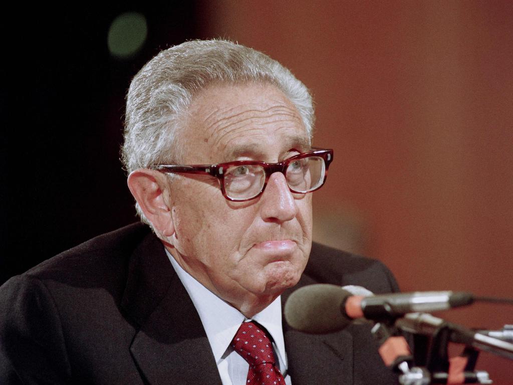 Henry Kissinger in 1992. Picture: Robert Giroux/AFP