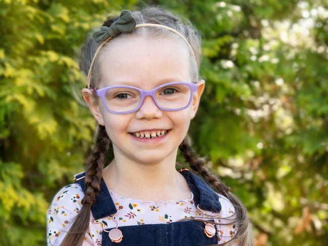 DO IT FOR MOLLY: Five-year-old Molly Schmidt is battling a brain tumour, but with the help from Toowoomba shoppers she has been provided with another chance at life.