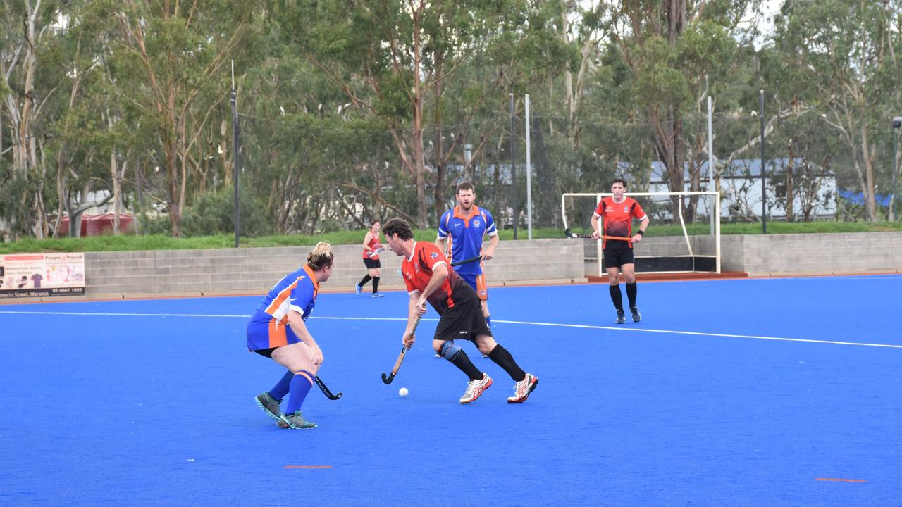 Red Schwars v Newtown Tigers in the Condy Vets final.