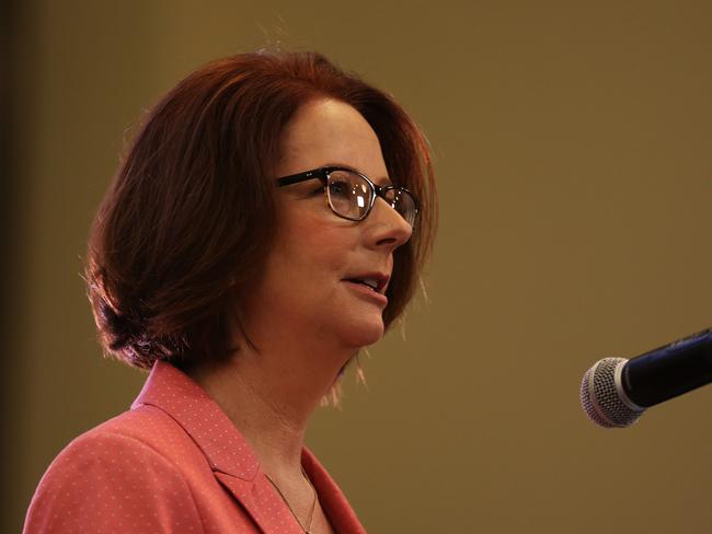 Julia Gillard says it was common to provide free advice to unions. Photo: Phil Hillyard