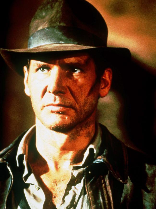 Harrison Ford in Raiders of the Lost Ark in 1981.