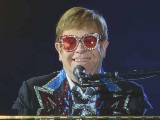 Elton John in Disney+ documentary Elton John: Never Too Late.