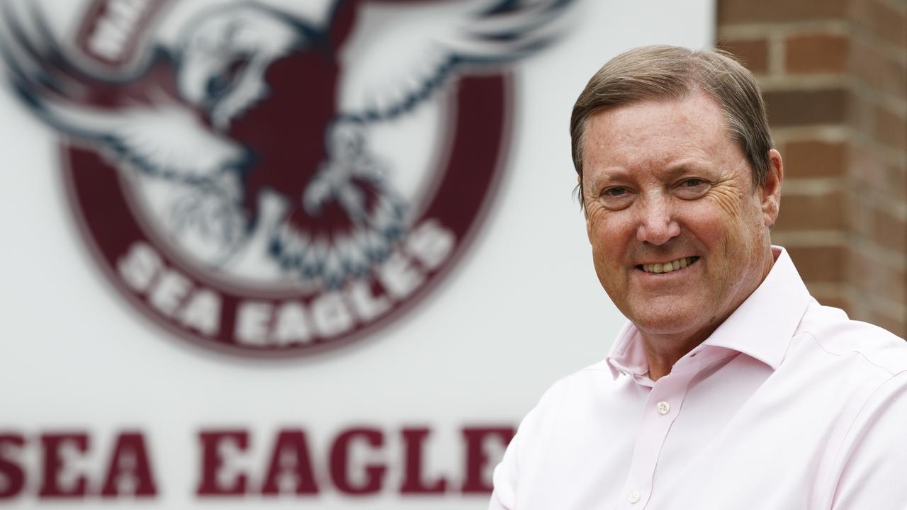 MANLY DAILY/ AAP Photo of Manly SeaEagles CEO Stephen Humphreys at his Narrabeen club office on Friday the 6th December 2019. AAP IMAGE/ Tim Pascoe